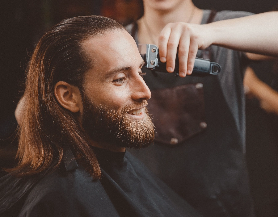Image for Tec Nut Software Restyle for Long Hair Service - Skin Fades, Tec Nut Software Barber Shop, Beard & Moustache Grooming, Shampoo & Head Massage, Haircuts, Barber Shop in Dorking, Barber Services, Restyle for Long Hair, Shaves, Beard Trimming, Men's Grooming, Hair Cut